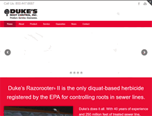 Tablet Screenshot of dukes.com